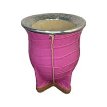 Cuia de Chimarrão Revestida em material sintético Torpedo Michelon ESTILO:18 Cuia de Chimarrão Revestida em material sintético Torpedo Michelon ESTILO:18