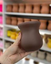 Cuia de madeira colorida