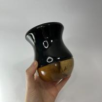 Cuia de madeira Imbuia Bicolor Cuia de madeira Imbuia Bicolor