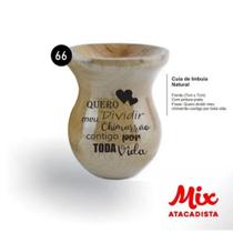 Cuia De Madeira Imbuia Personalizada