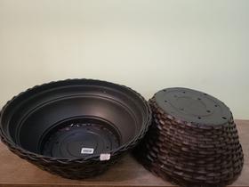 Cuia de plástico C acabamento transado n 7