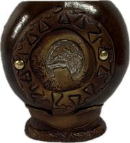 Cuia de Porongo Gajeta Tradicional Artesanal Gaúcha