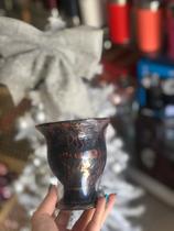 Cuia de porongo gravada 360 C/pé de massa- Crise só se for de riso