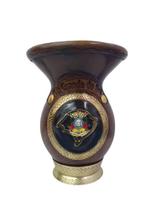 Cuia de Porongo - Tradicional - Pé de Ferro - Botom Mapa RS