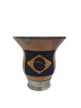 *Cuia de Porongo - Tradicional - Pé de Ferro - Brasil