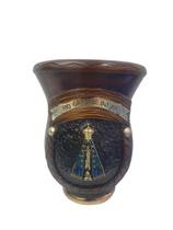 Cuia de Porongo - Tradicional - Pé de Massa - Botom Ns Senho