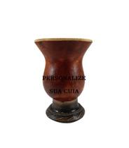 Cuia de Porongo - Tradicional - Pé Epóxi - Personalizada