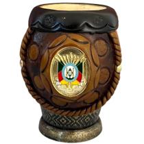 Cuia Detalhada Artesanal De Chimarrão Coquinho Para Mate Cuia Detalhada Artesanal De Chimarrão Coquinho Para Mate