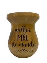 Cuia especial para chimarrão natural