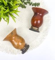 Cuia Infantil de Porogo Com Pé de Resina