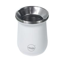 Cuia Térmica Inox Mate Chimarrão Ximba 236ml Branco - MG017-W Mokha Cuia Térmica Inox Mate Chimarrão Ximba 236ml Branco - MG017-W Mokha