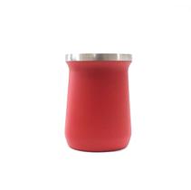 Cuia Térmica Inox Premium Chimarrão Matte Tererê Vermelho