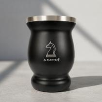 Cuia Térmica Tradicional 240 ml Mate Chimarrão Tererê De Aço Inox 18 X 08 Parede Dupla Isolamento a Vácuo Livre de BPA Copo XMATTE Cuia Térmica Tradicional 240 ml Mate Chimarrão Tererê De Aço Inox 18 X 08 Parede Dupla Isolamento a Vácuo Livre de BPA Copo XMATTE