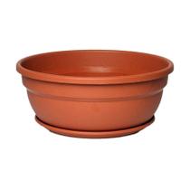 Cuia Vic com Prato Desli Terracota - 28cm