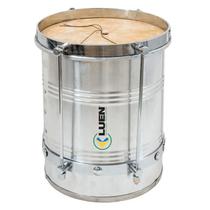 Cuíca 25 Cm X 06 Alumínio 4 Afinações Pele Animal e Aro Bola Luen 30001 Cuíca 25 Cm X 06 Alumínio 4 Afinações Pele Animal e Aro Bola Luen 30001