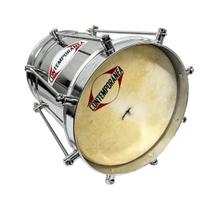 Cuíca Contemporânea 6 Aço Inox 06x22,5cm 6 Tarraxas Cuíca Contemporânea 6 Aço Inox 06x22,5cm 6 Tarraxas