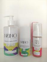 Cuidados Diários (espuma de limpeza, sabonete líquido e desodorante roll-on) Cuidados Diários (espuma de limpeza, sabonete líquido e desodorante roll-on)