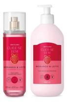 Cuide-se Bem O Boticário Combo Morango E Leite 400ml + 200ml body splah