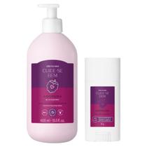 Cuidese Bem Amoruda:Bastão Anti-Atrito +Loção Corporal 400ml