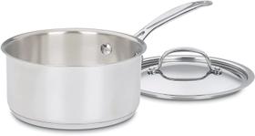 Cuisinart 719-18 Chef's Classic Stainless 2-Quart Saucepan com Capa