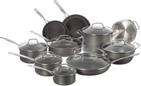Cuisinart Jogo de Panelas em Alumínio Anodizado - 17 peças Cuisinart Jogo de Panelas em Alumínio Anodizado - 17 peças