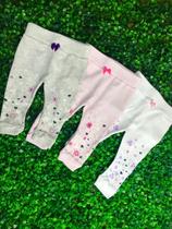 Culote Saruel Fem Sem Pe Estampado Florzinhas