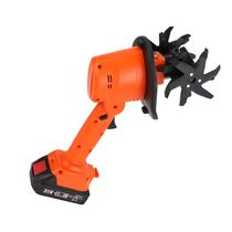 Cultivador Elétrico Sem Fio Com Bateria De 15Ah E Largura De Trabalho De 4 Polegadas Para Jardins E