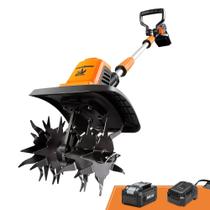Cultivador sem fio LawnMaster CLTE2409 24V, corte de 23 cm Cultivador sem fio LawnMaster CLTE2409 24V, corte de 23 cm