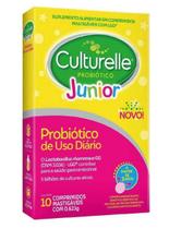 Culturelle Júnior Probiótico 10 cpr mastigáveis - Cellera