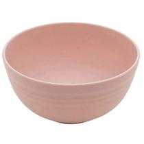 Cumbuca Bowl de Bambu Plástico Lines Rosa 1868 - Lyor Cumbuca Bowl de Bambu Plástico Lines Rosa 1868 - Lyor