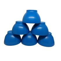 Cumbuca Bowl P/ Caldos Sopa 700ml Plástico Servir Buffet 10 Peças Azul - VENDEU BEM