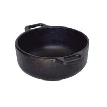 Cumbuca de Ferro Sem Tampa Alça Ferro Para Porções 12cm