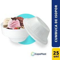 Cumbuca De Isopor 300Ml Copoplast Com 25Un