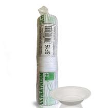 Cumbuca de isopor funda 15cm com 100 Unidades Ulthaterm - Leve e Versátil para Refeições Quentes ou Frias