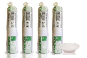 Cumbuca de isopor funda 15cm com 400 unidades Ultratherm - Leve e Versátil para Refeições Quentes ou Frias