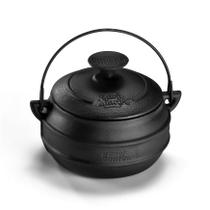 Cumbuca Tradição Arco Tampa Ferro Panela Mineira 12cm 1,2L