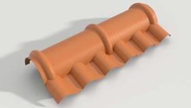 Cumeeira Central Articulada Individual Plan Ceramica - Permatti