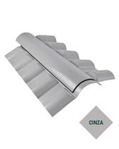 Cumeeira Central Articulada Pvc Colonial Cinza (Par)