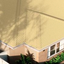 Cumeeira Dentada para Telha Ondulada Isolamento Térmico em Pir Ap 15mm Semi-sanduíche (3,00m)