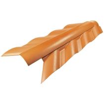 Cumeeira Lateral Articulada Colonial em Pvc 116x44cm Cerâmica - Permatti