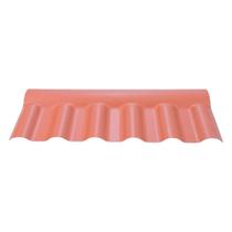 Cumeeira PVC Afort Colonial Central Articulada Ceramica/Terracota 88cm