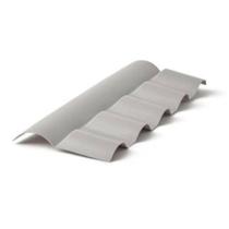 Cumeeira PVC Precon Central Articulada Concreto 0,86cm Cumeeira PVC Precon Central Articulada Concreto 0,86cm