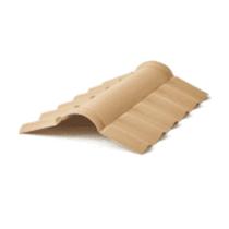 Cumeeira PVC Precon Central Plan Marfim 0,88cm Cumeeira PVC Precon Central Plan Marfim 0,88cm