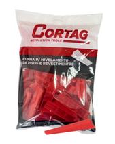 Cunha de Nivelamento Cortag 100 Unidades - Cunha Slim Cunha de Nivelamento Cortag 100 Unidades - Cunha Slim