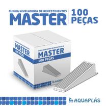 Cunha para Nivelador Linha MASTER AQUAPLAS - 100 peças Cunha para Nivelador Linha MASTER AQUAPLAS - 100 peças