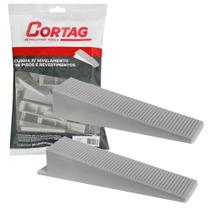 Cunha para nivelamento de piso e revestimento com 50 peças - ECO Cunha para nivelamento de piso e revestimento com 50 peças - ECO