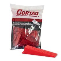 Cunha Para Nivelamento de Pisos (Pacote com 50 Unidades) - Cortag Cunha Para Nivelamento de Pisos (Pacote com 50 Unidades) - Cortag