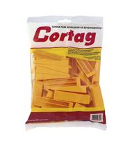 Cunha para Nivelamento de Revestimentos com 50 Unidades - Cortag Cunha para Nivelamento de Revestimentos com 50 Unidades - Cortag