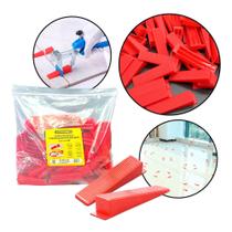 Cunhas Niveladoras Para Piso Porcelanato Larga 20mm 100 Peças - BOMVINK Cunhas Niveladoras Para Piso Porcelanato Larga 20mm 100 Peças - BOMVINK