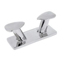Cunho De Amarração Em Aço Inox 35 Cm Amarra Cabo Cais Lancha
